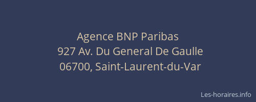 Agence BNP Paribas