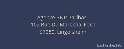 Agence BNP Paribas