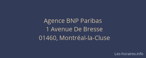 Agence BNP Paribas