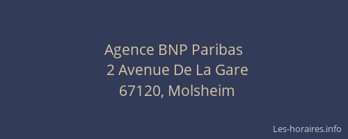 Agence BNP Paribas