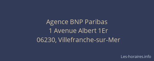 Agence BNP Paribas
