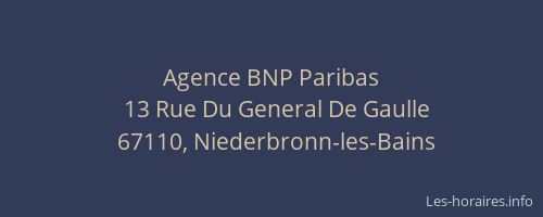 Agence BNP Paribas