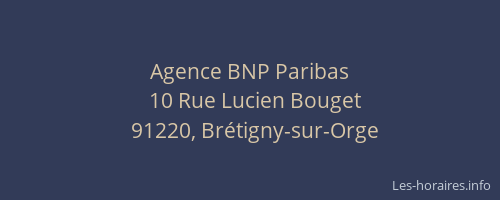 Agence BNP Paribas
