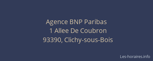 Agence BNP Paribas