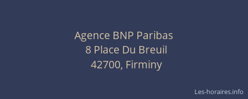 Agence BNP Paribas
