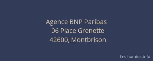 Agence BNP Paribas