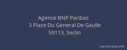 Agence BNP Paribas