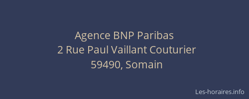 Agence BNP Paribas