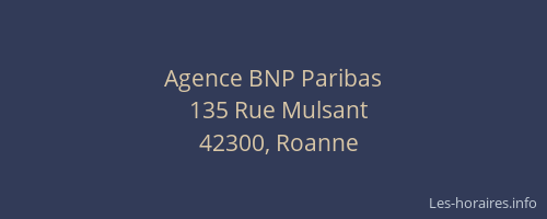 Agence BNP Paribas