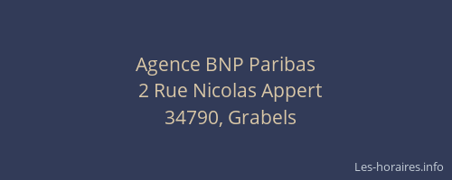 Agence BNP Paribas