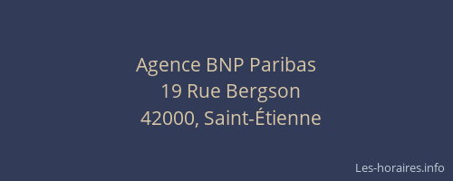 Agence BNP Paribas