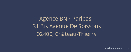 Agence BNP Paribas