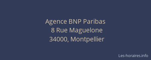 Agence BNP Paribas