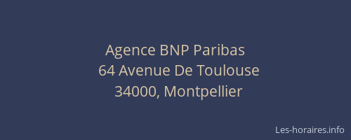 Agence BNP Paribas