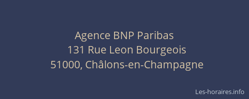 Agence BNP Paribas