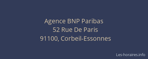 Agence BNP Paribas