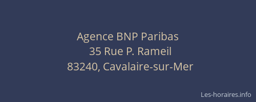 Agence BNP Paribas