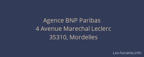 Agence BNP Paribas