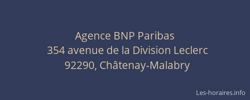 Agence BNP Paribas