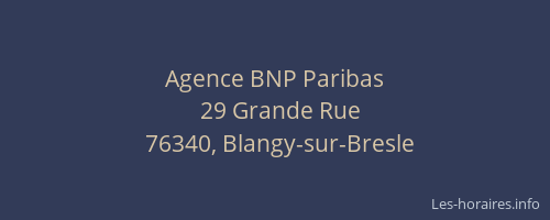 Agence BNP Paribas