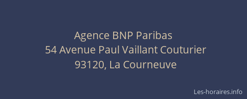 Agence BNP Paribas