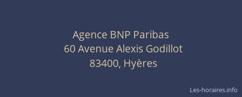 Agence BNP Paribas