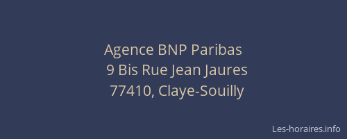Agence BNP Paribas