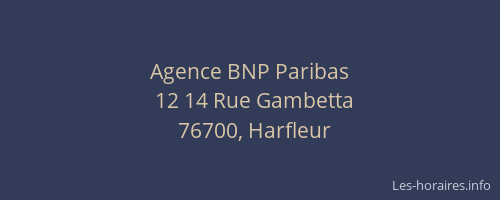 Agence BNP Paribas