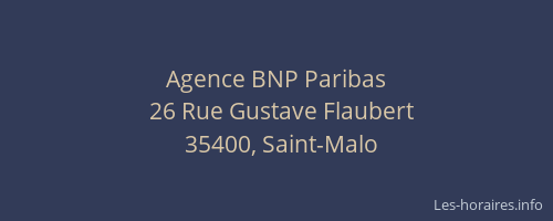 Agence BNP Paribas