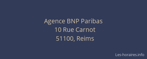 Agence BNP Paribas