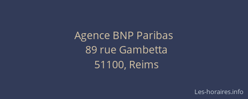Agence BNP Paribas