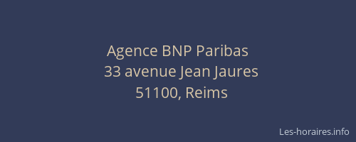 Agence BNP Paribas