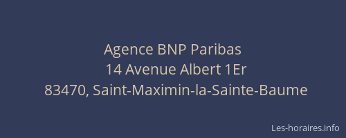 Agence BNP Paribas