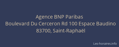 Agence BNP Paribas
