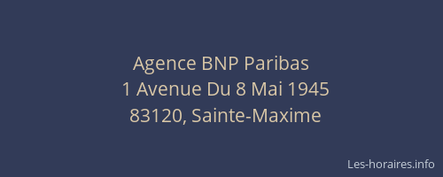 Agence BNP Paribas