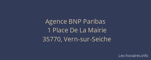 Agence BNP Paribas