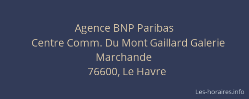 Agence BNP Paribas