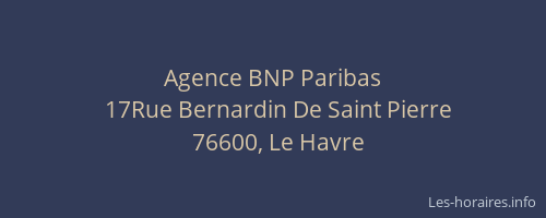 Agence BNP Paribas