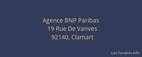 Agence BNP Paribas