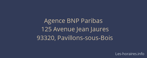 Agence BNP Paribas