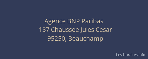 Agence BNP Paribas