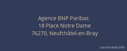 Agence BNP Paribas