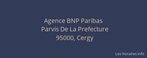 Agence BNP Paribas