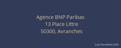 Agence BNP Paribas