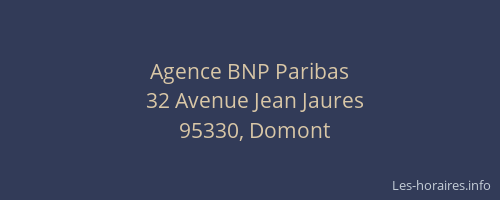 Agence BNP Paribas