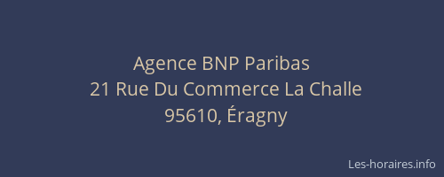 Agence BNP Paribas