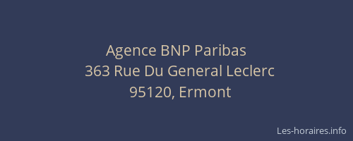 Agence BNP Paribas