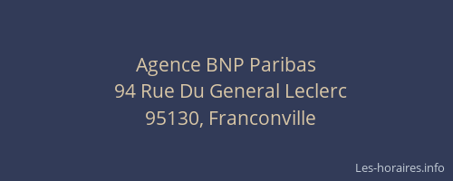 Agence BNP Paribas