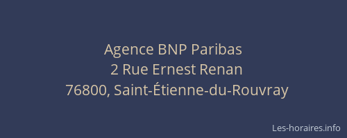 Agence BNP Paribas