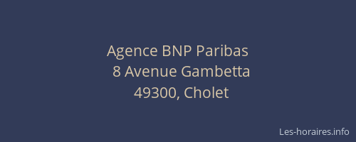 Agence BNP Paribas
